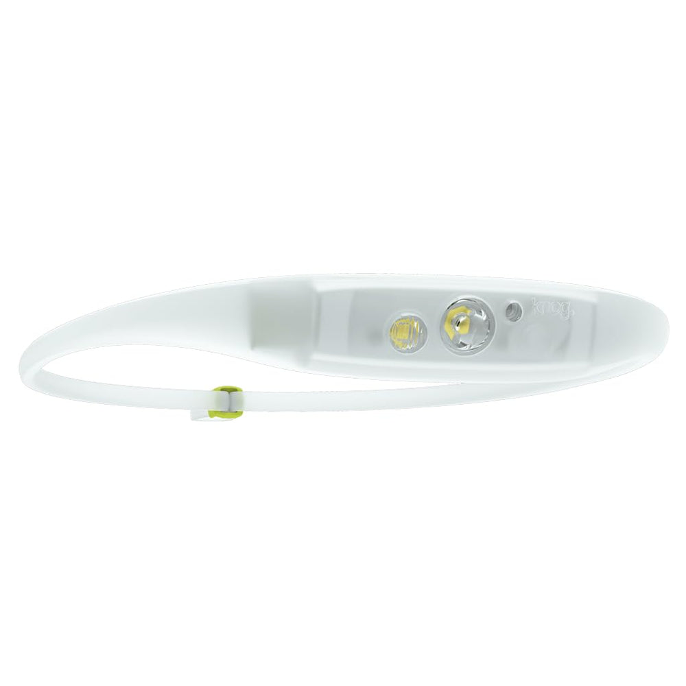 KNOG Quokka on runner at night demonstrating hands-free bright illumination