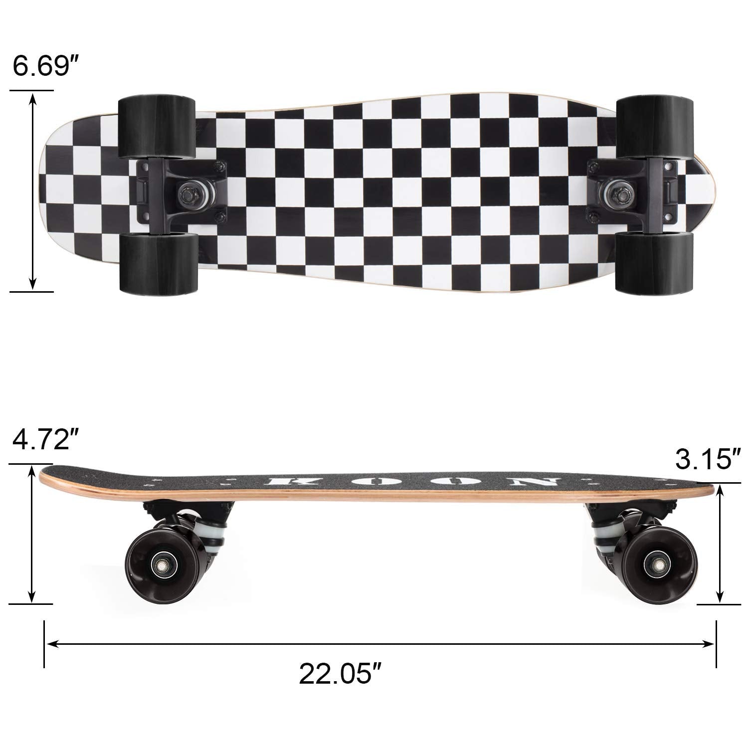 KO-ON close-up grip tape illustrating traction and safety benefit