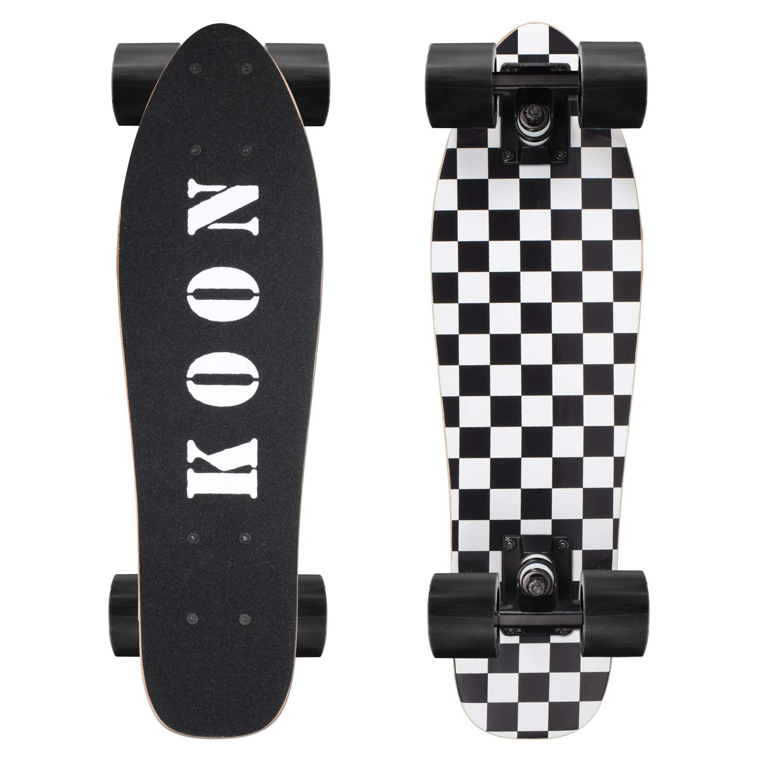 KO-ON front deck showing graphic and stable stance benefit