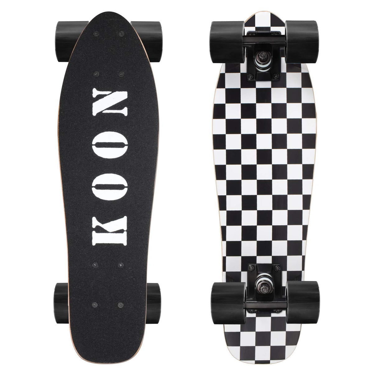 KO-ON front deck showing graphic and stable stance benefit