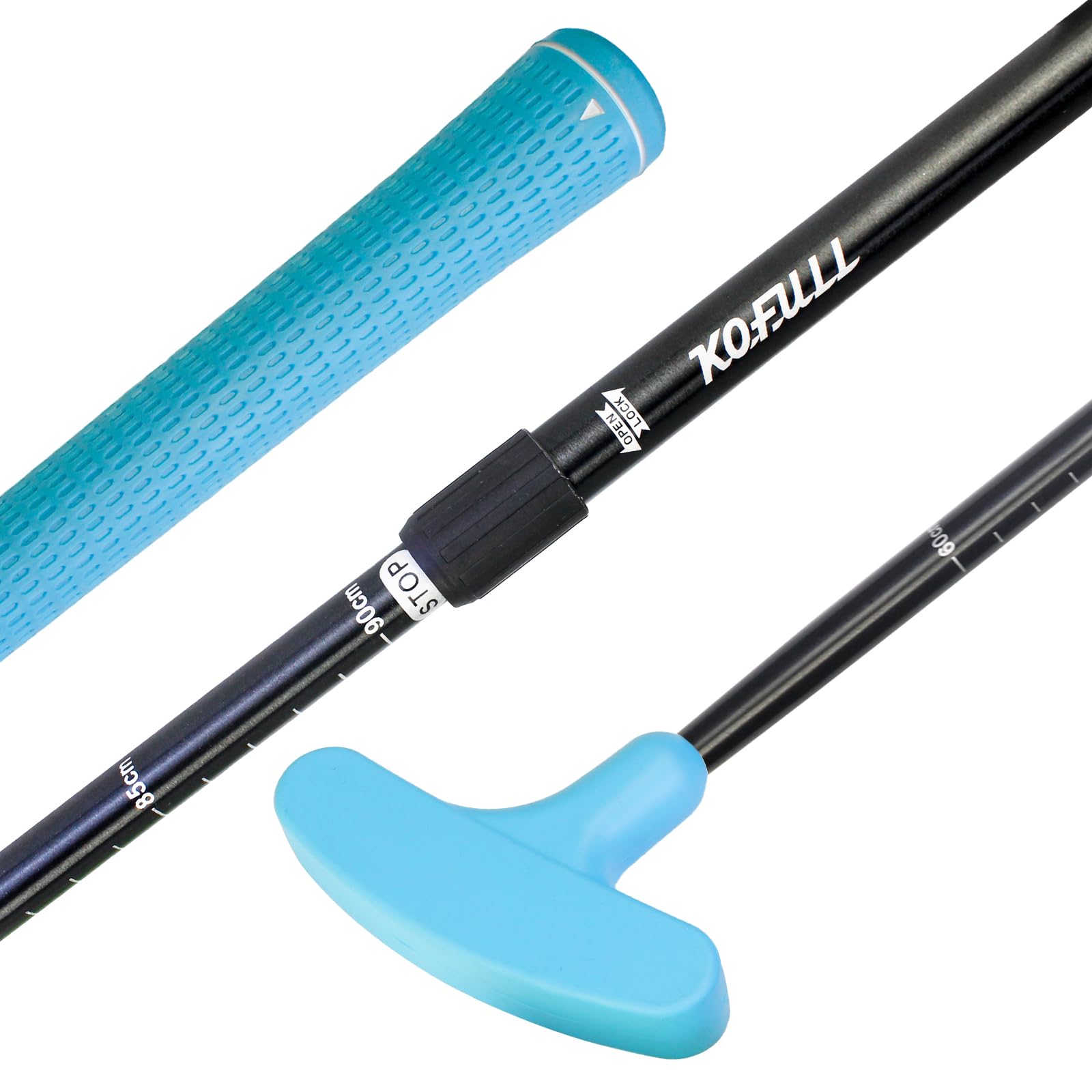 KOFULL putter head detail showing balanced design for steady strokes