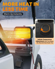 Kohree close-up of infinite adjustment knob for precise temperature control