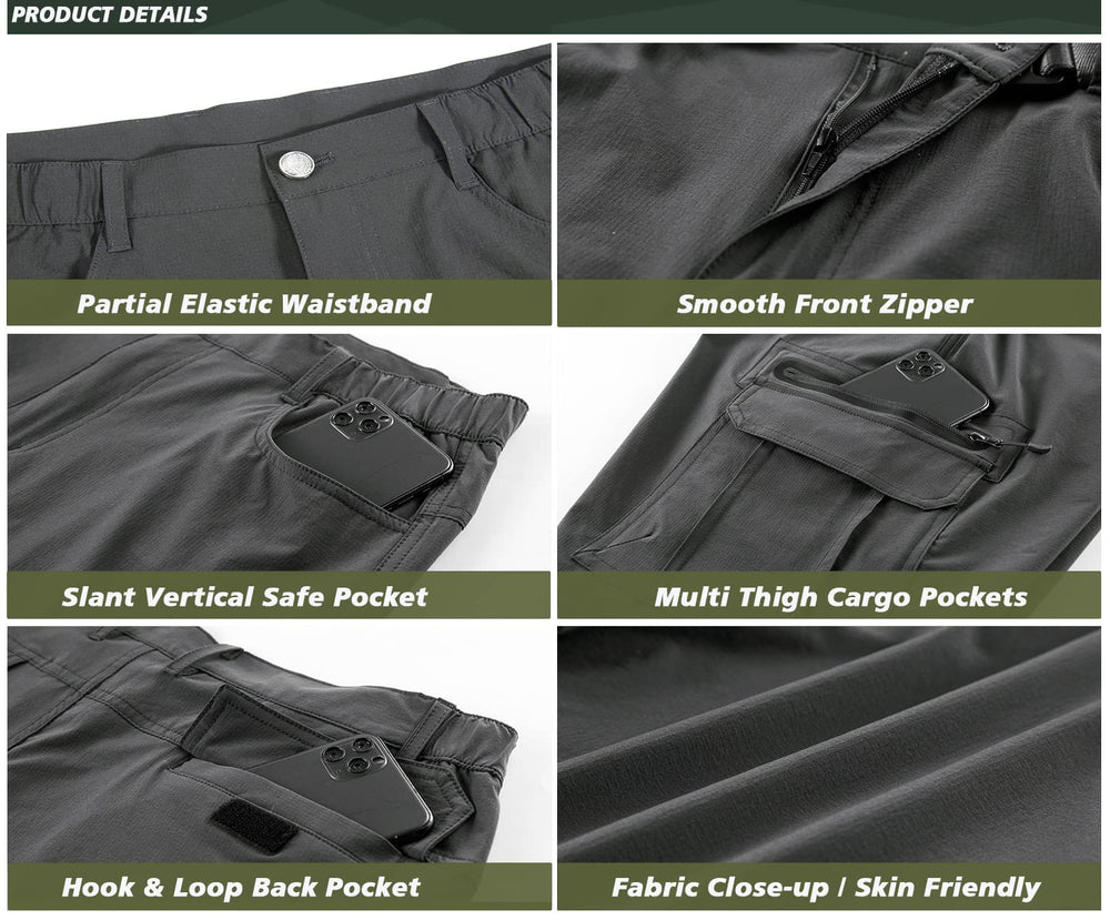 Kolongvangie right-thigh zip pocket closeup securing valuables during activity
