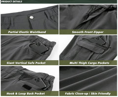 Kolongvangie right-thigh zip pocket closeup securing valuables during activity