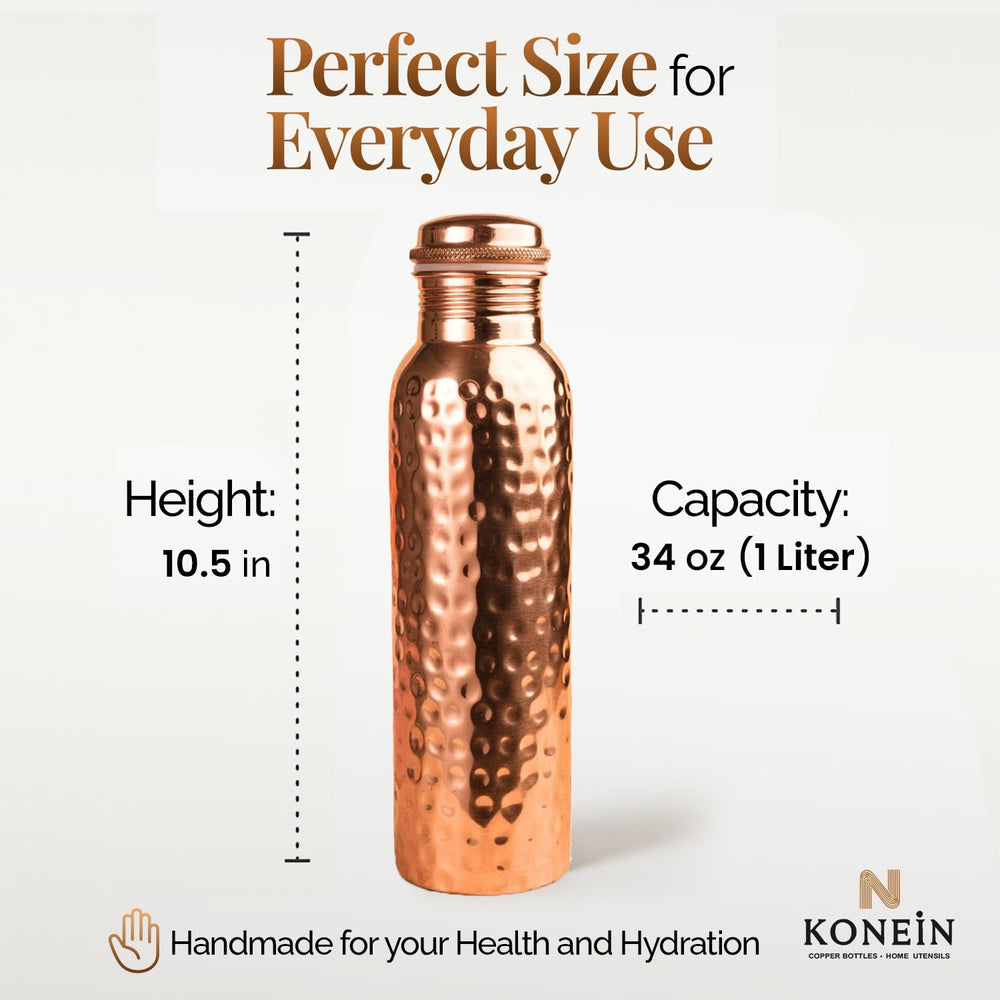 KONEIN bottle cap and threading detail demonstrating leak-proof seal benefit