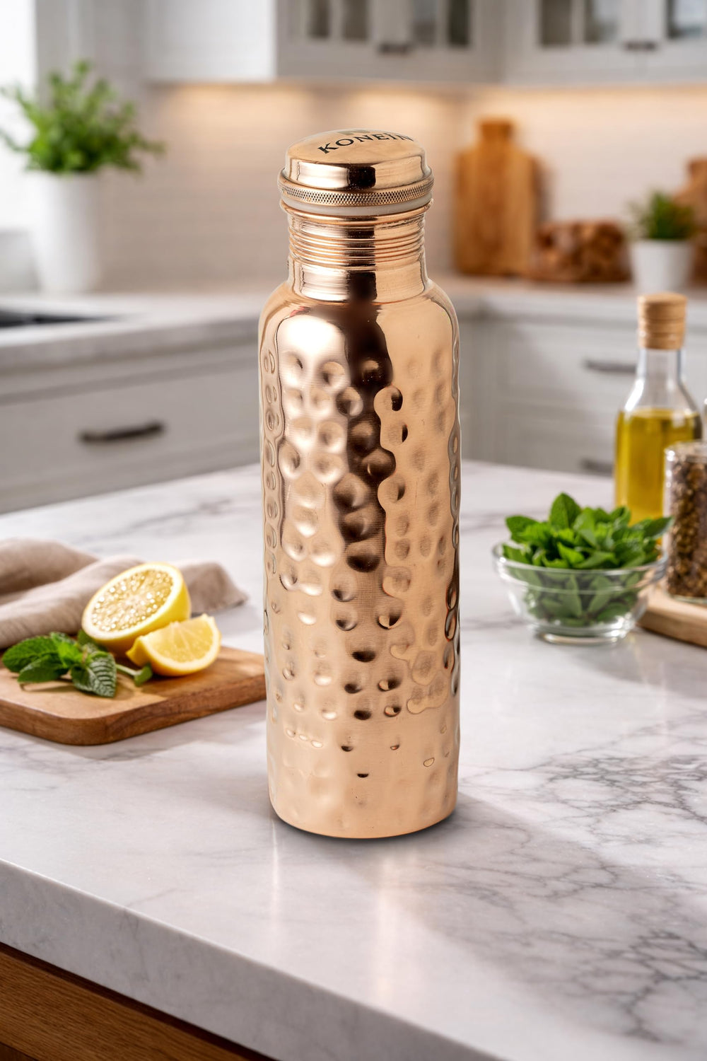 KONEIN bottle in gift display indicating premium presentation and gifting appeal