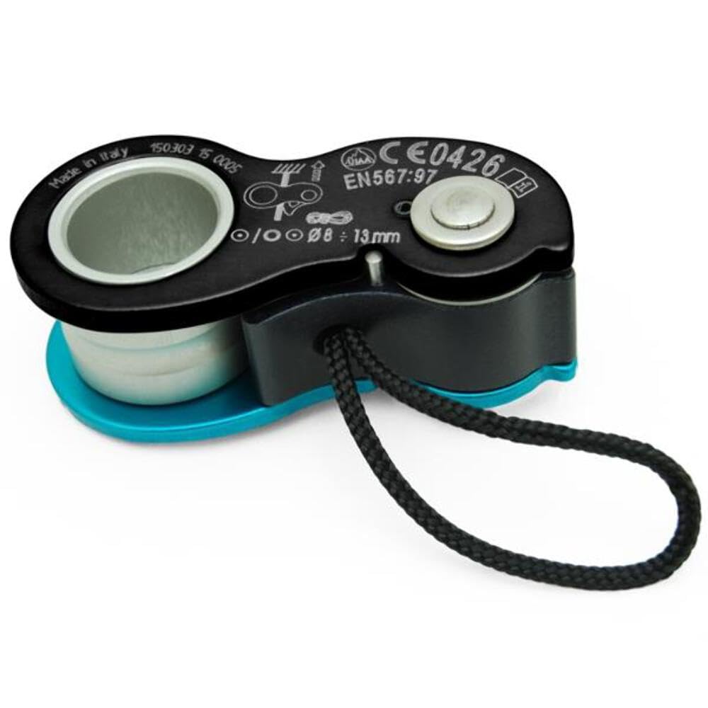 Kong Italy Duck large attachment hole with carabiner, allowing easy rotation