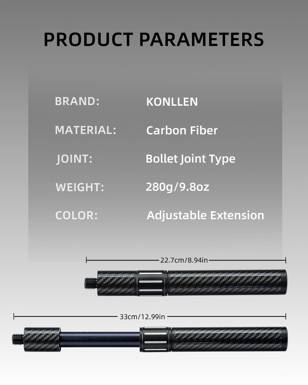 KONLLEN glossy and matte finish comparison offering style matching advantage