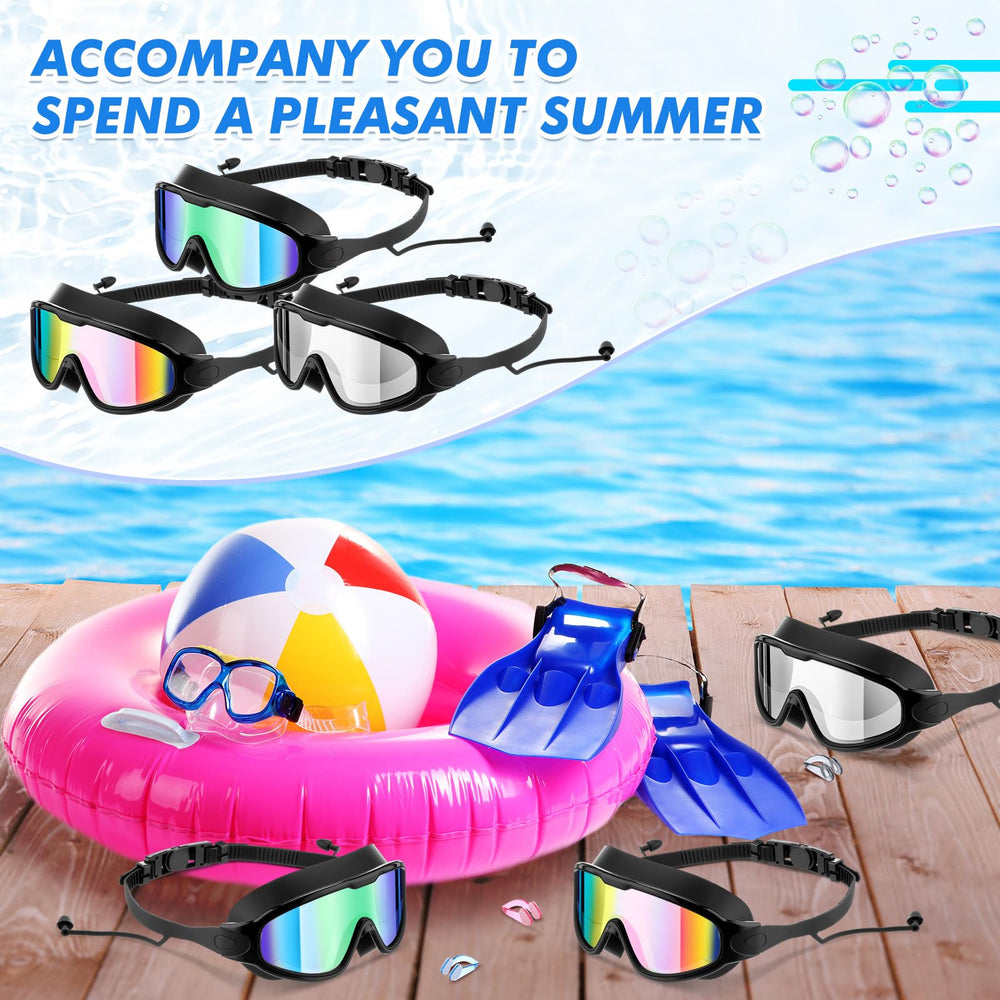 Konohan goggles in hand to show scale and lightweight portable size