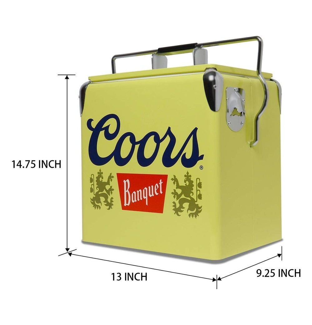 Koolatron Coors being carried by handle proving lightweight transport benefit