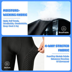 KOOPOW rear padded panel detail illustrating coverage for glutes and thighs