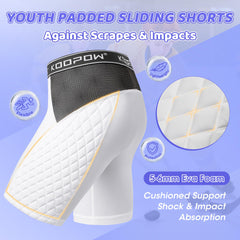 KOOPOW close-up of quilted foam padding showing impact absorption and abrasion protection