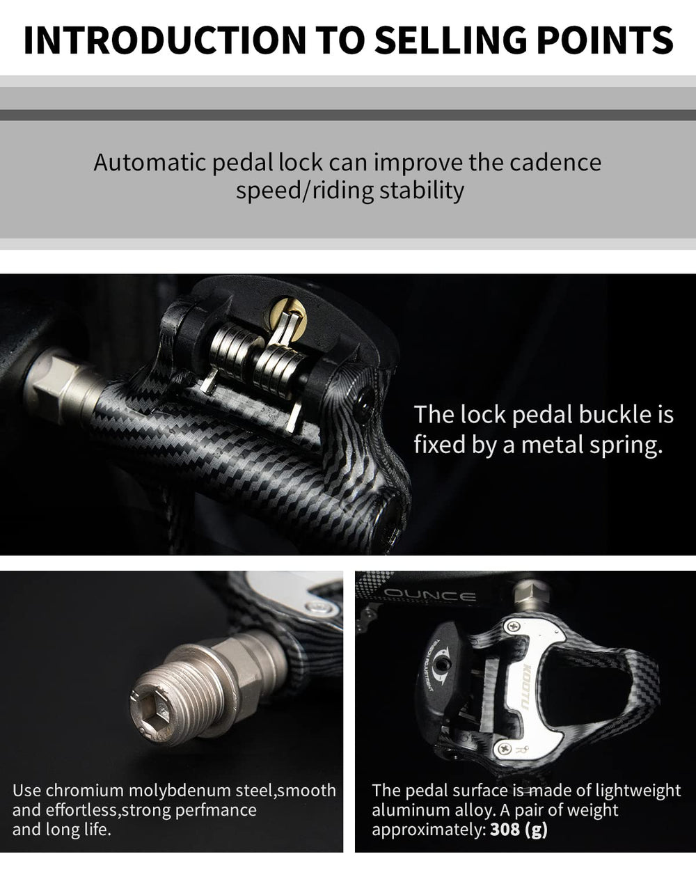KOOTU pedal next to ruler to show 9/16 inch scale and correct fit benefit