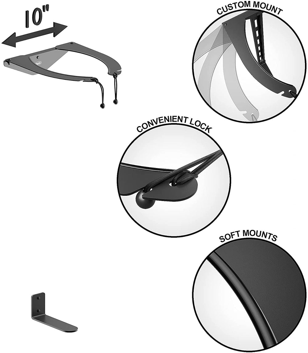 Koova rack with headcovers and open pockets showing convenient access benefit