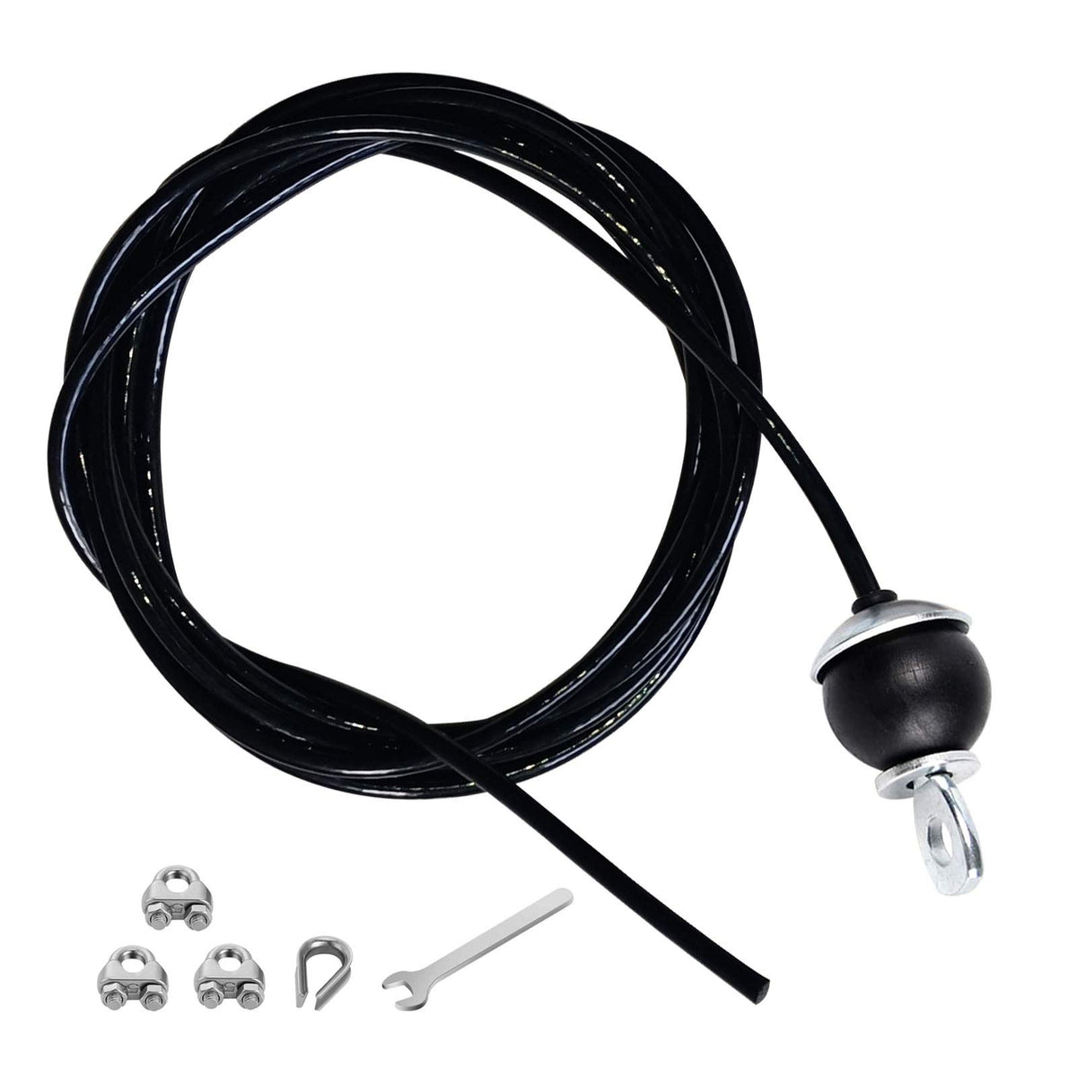 KORIKAHM front view of packaged pulldown cable showing product benefits