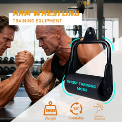 KORIKAHM in use on cable machine demonstrating improved forearm engagement