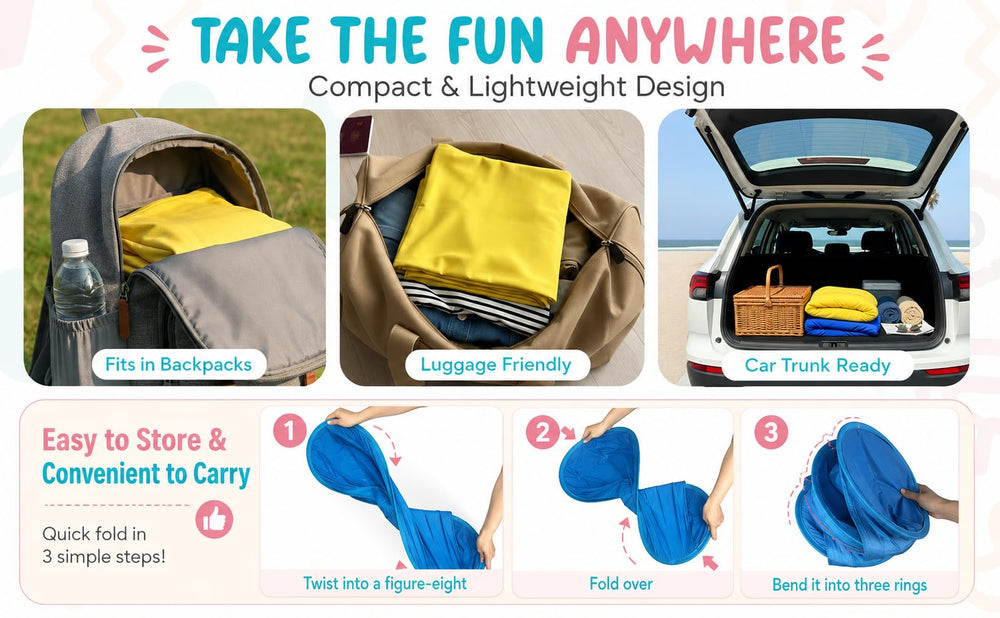 KORVIAN compact packed set stored in a trunk for easy transport and storage