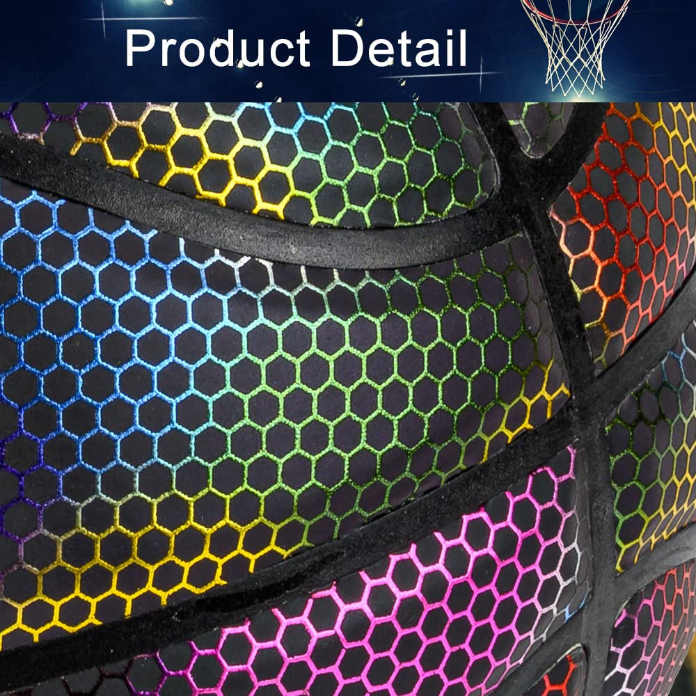 KPASON ball reflecting camera flash to highlight holographic glow and photo-friendly effect