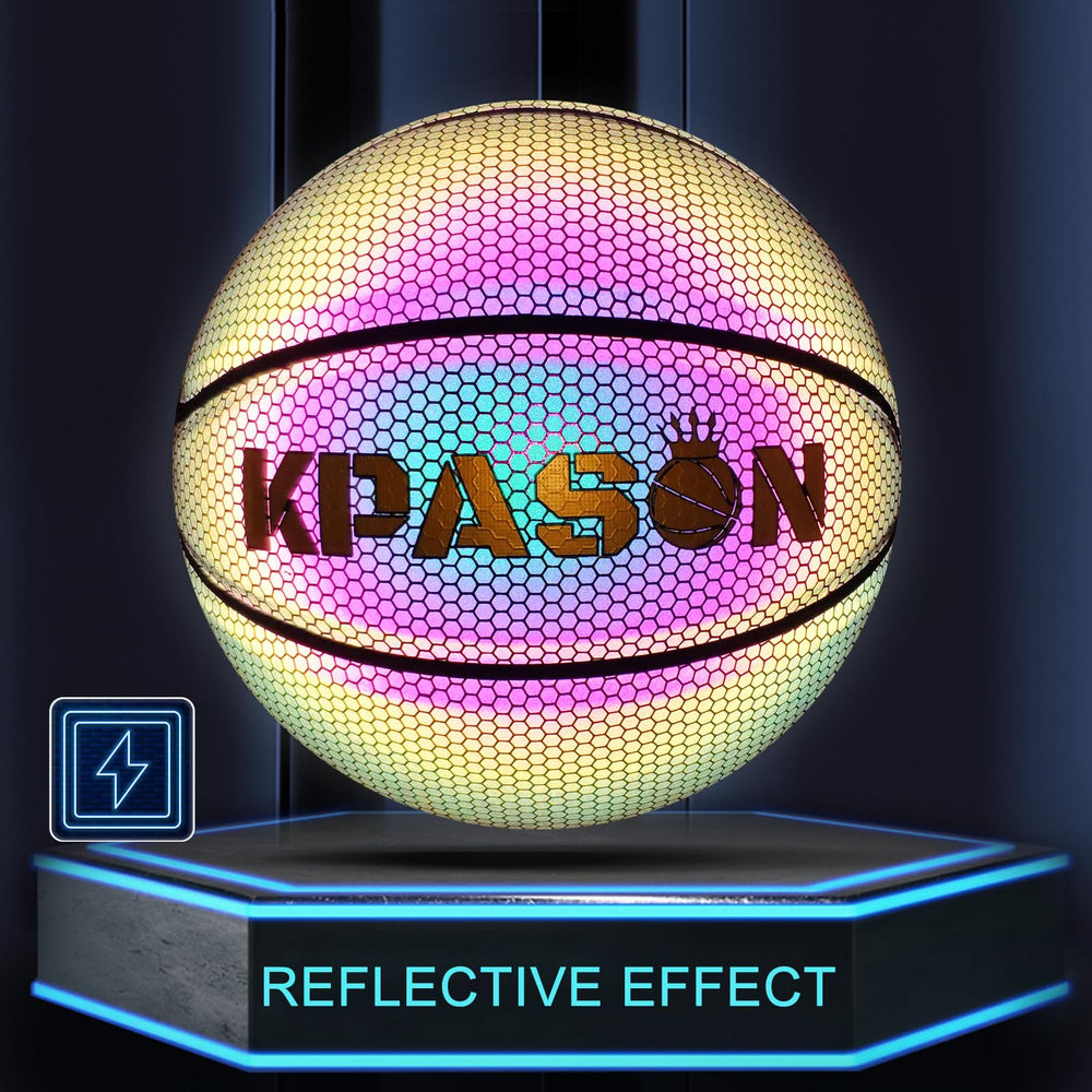 KPASON side panel grip pattern close-up showing secure control during dribbling