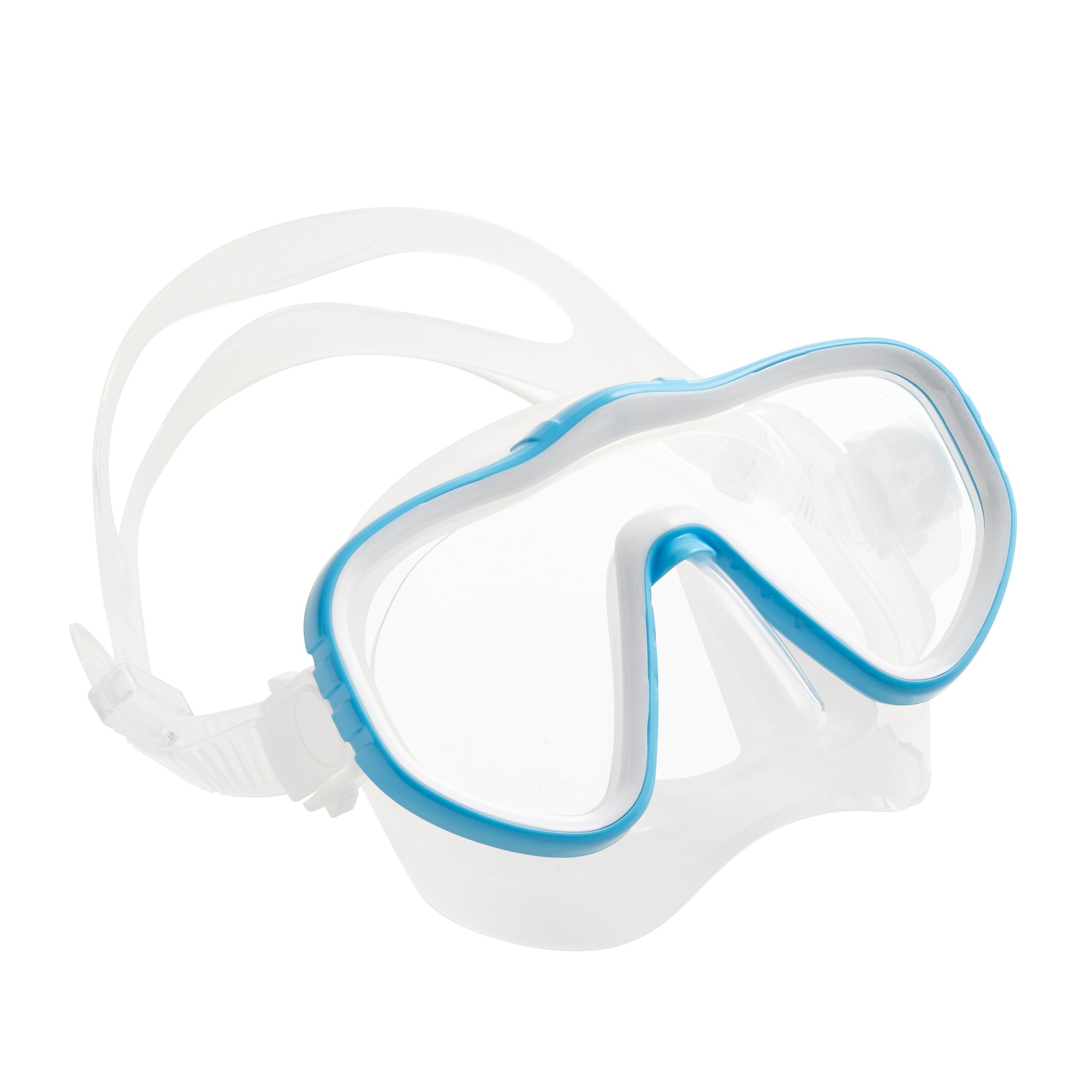Kraken Aquatics mask on beach kit showing ready-to-go setup and durable travel convenience