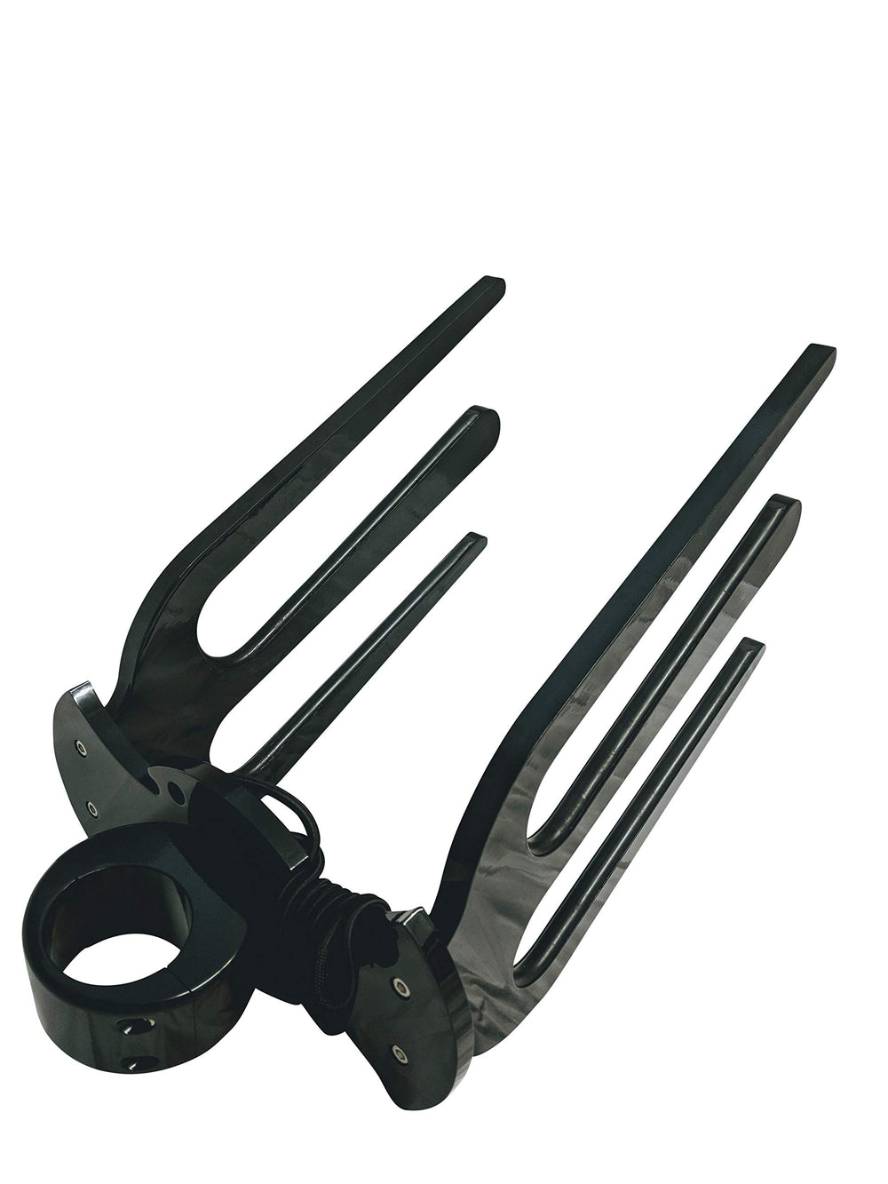 Krypt Towers clamp and bungee detail showing adjustable fit and secure retention