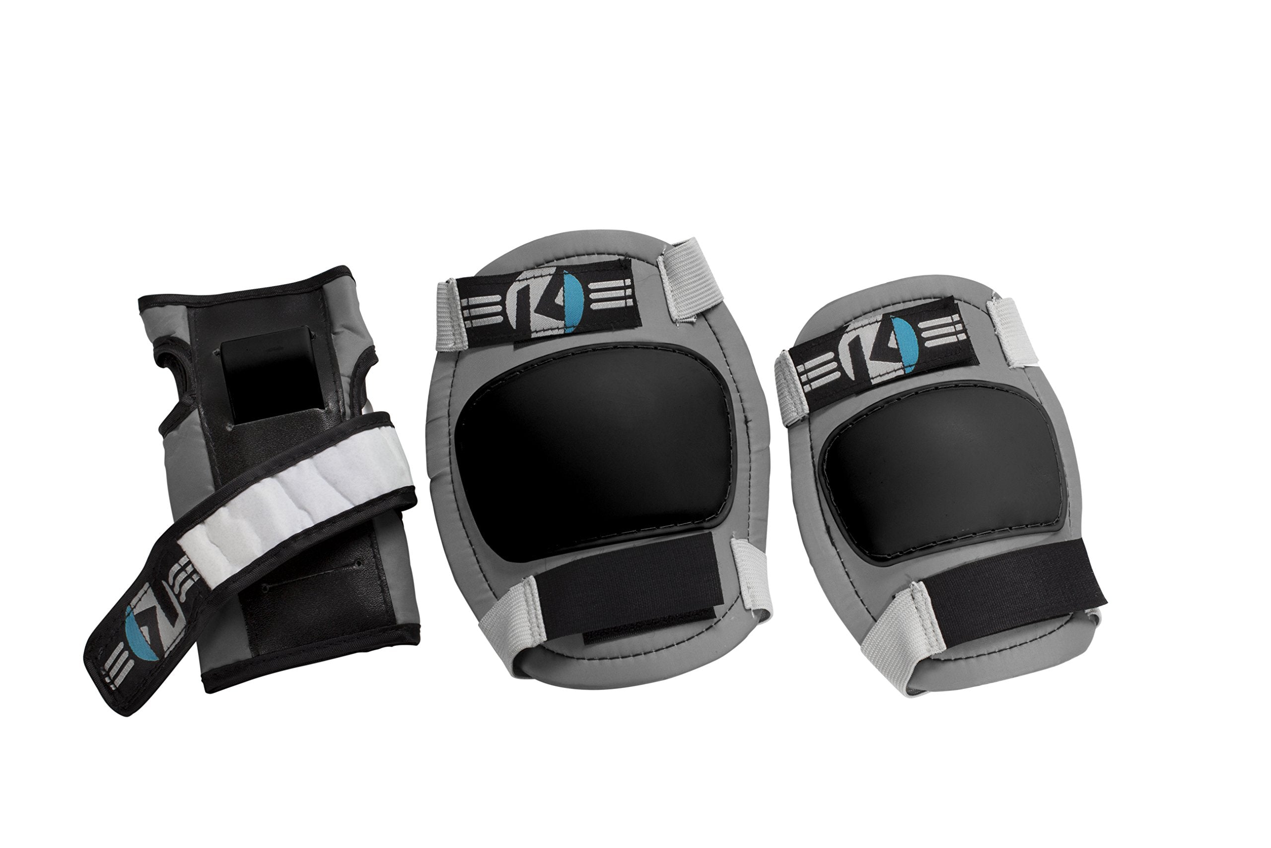 Kryptonics child wearing set in park showing comfortable secure fit