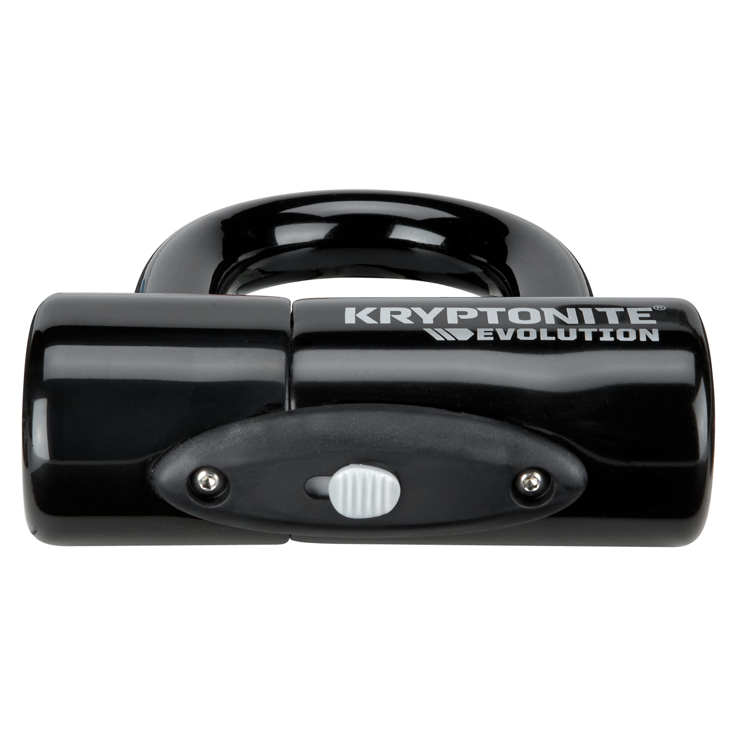 Kryptonite Evolution cylinder detail showing reinforced disc-style anti-drill protection