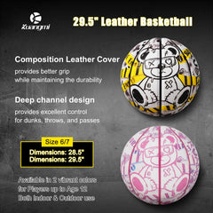 Kuangmi close-up texture highlighting soft composite leather for improved grip