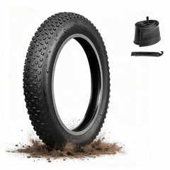kulifoo front-facing tire showing tread and fit, durable traction
