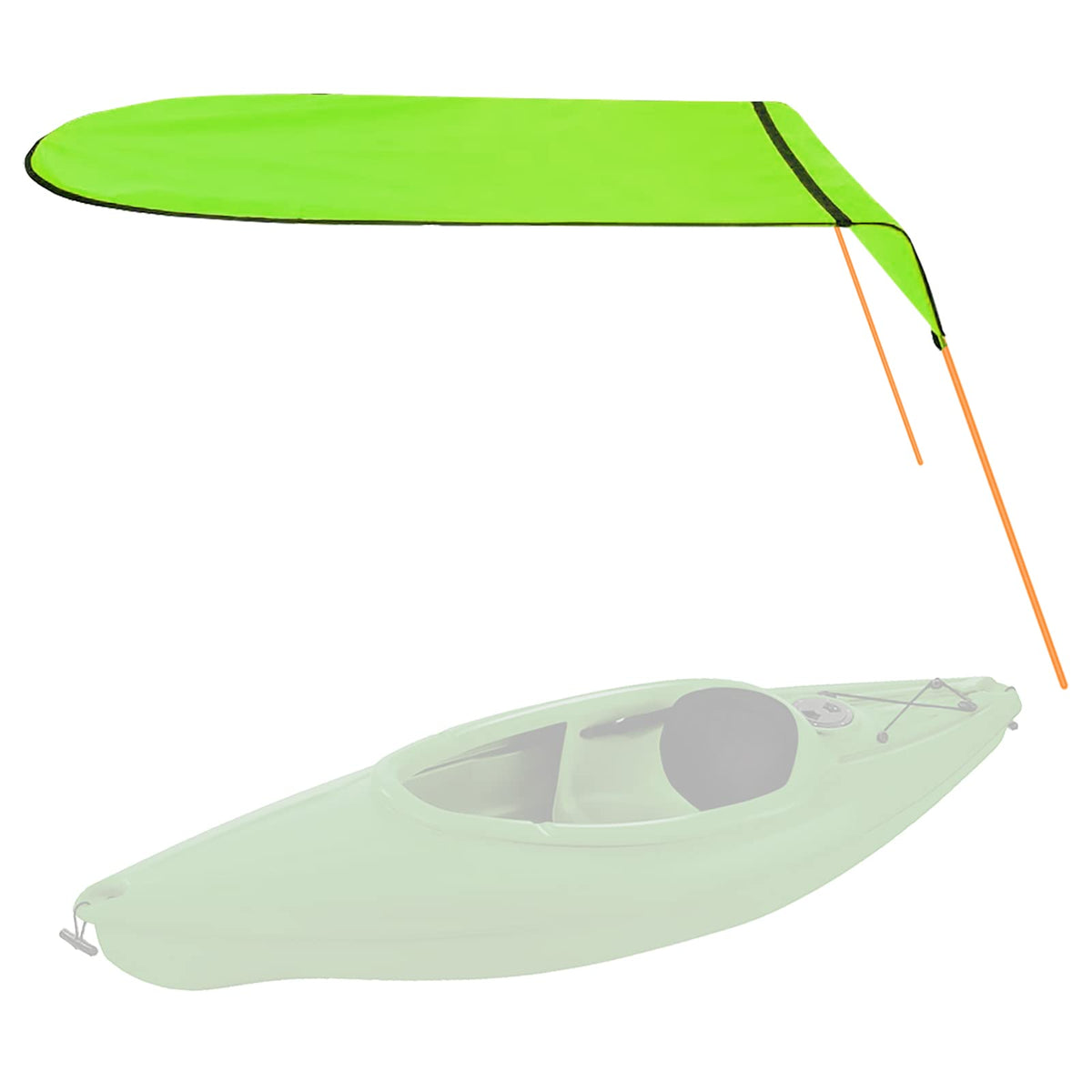 KUUQA canopy front view showing full coverage and cockpit protection