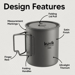 Kuvik pot close-up with lid demonstrating secure seal and faster boiling benefit