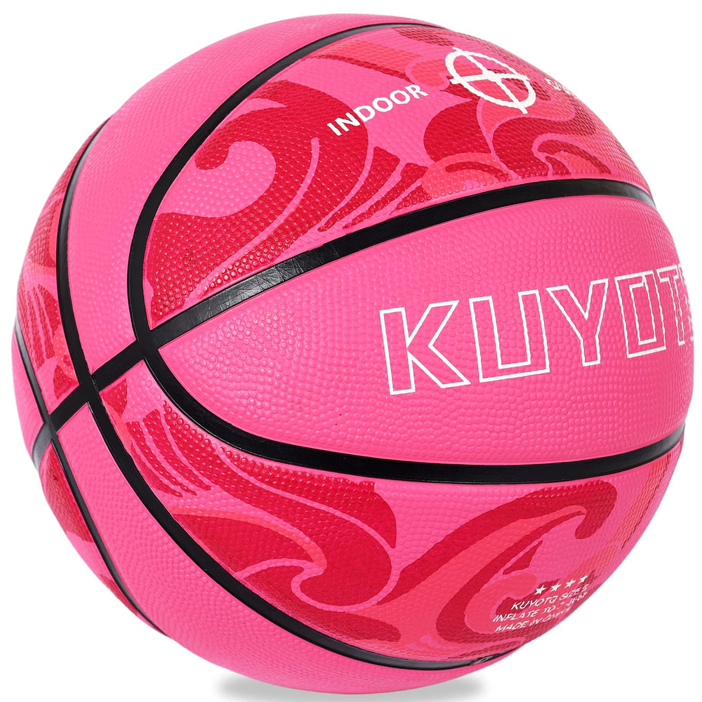 KUYOTQ on outdoor cement court highlighting abrasion-resistant durability