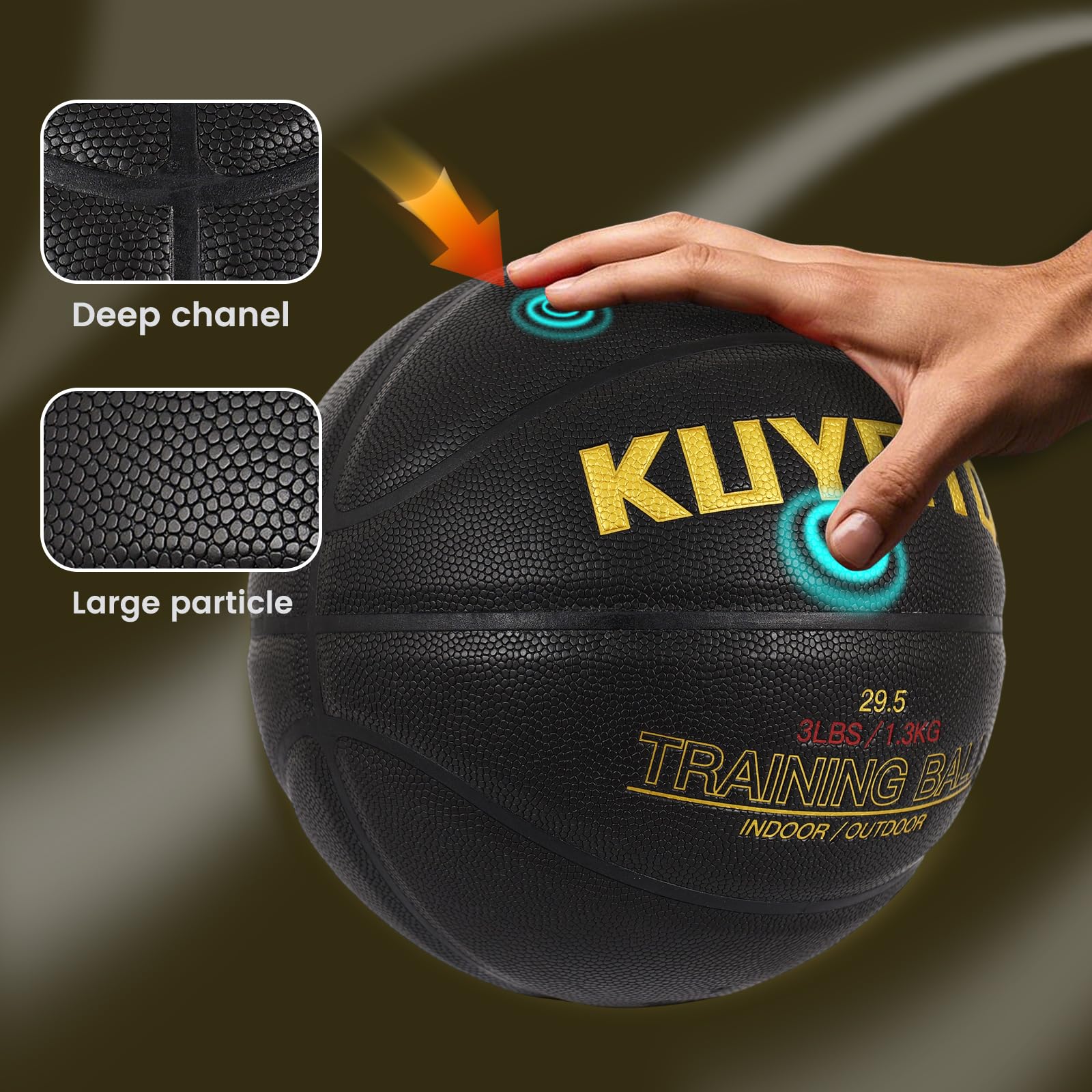KUYOTQ rebounding practice demonstrating control under load