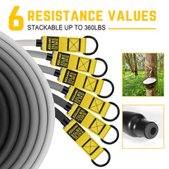 KUZARO padded handle with metal carabiner detail for secure workouts