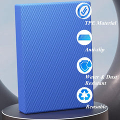 Kvittra side profile displaying pad thickness and durable TPE foam