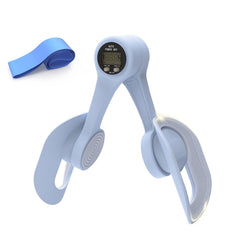 KVKVMO front view of the thigh trainer showing compact design and sturdy frame for effective toning