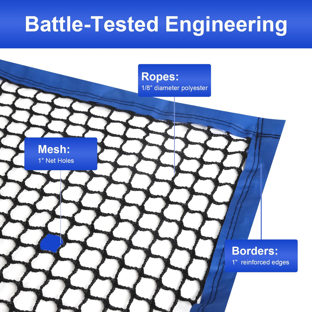 Kynara closeup of reinforced 1-inch border showing tear resistance benefit