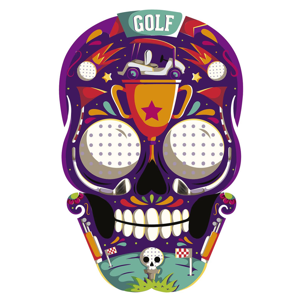 LA CACARIZA golfer driving ball illustrating straight penetrating flight