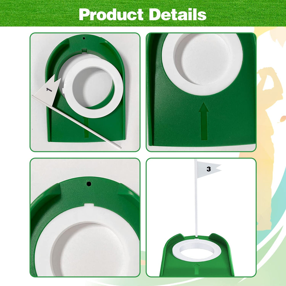 LAIAMER numbered flag detail for clear target identification and focus