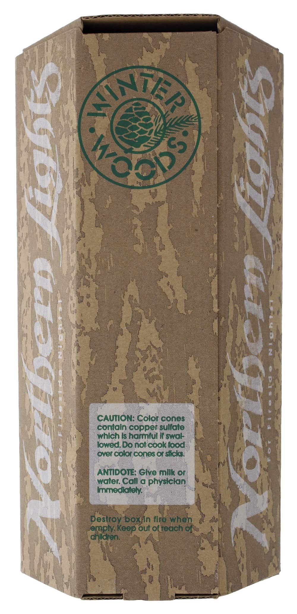 Lakeland product label showing ingredients and clean-burning information