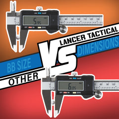 Lancer Tactical BB in hand for scale to confirm 6mm size and consistent diameter benefit