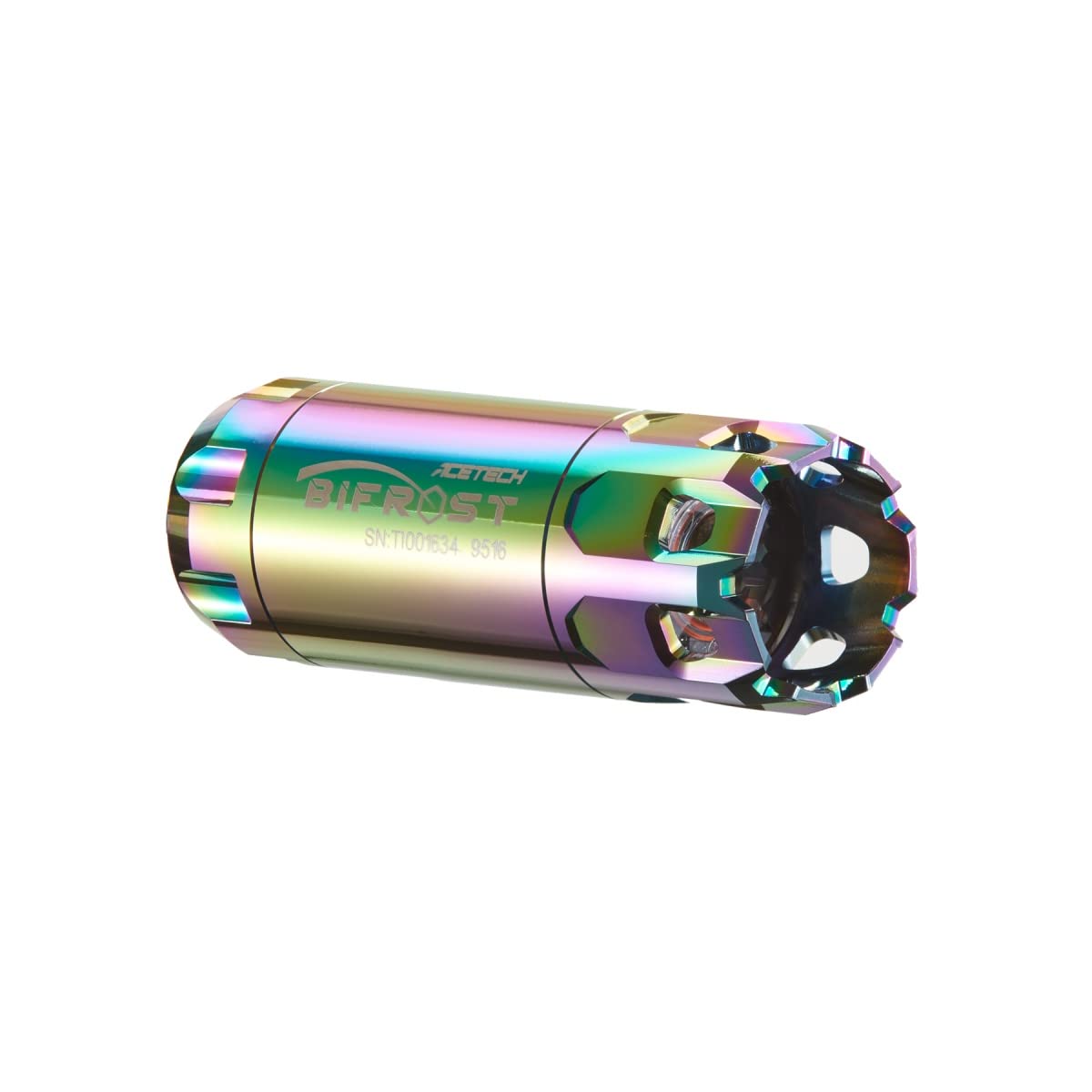Lancer Tactical close-up of aluminum heat-gradation texture highlighting durability and finish