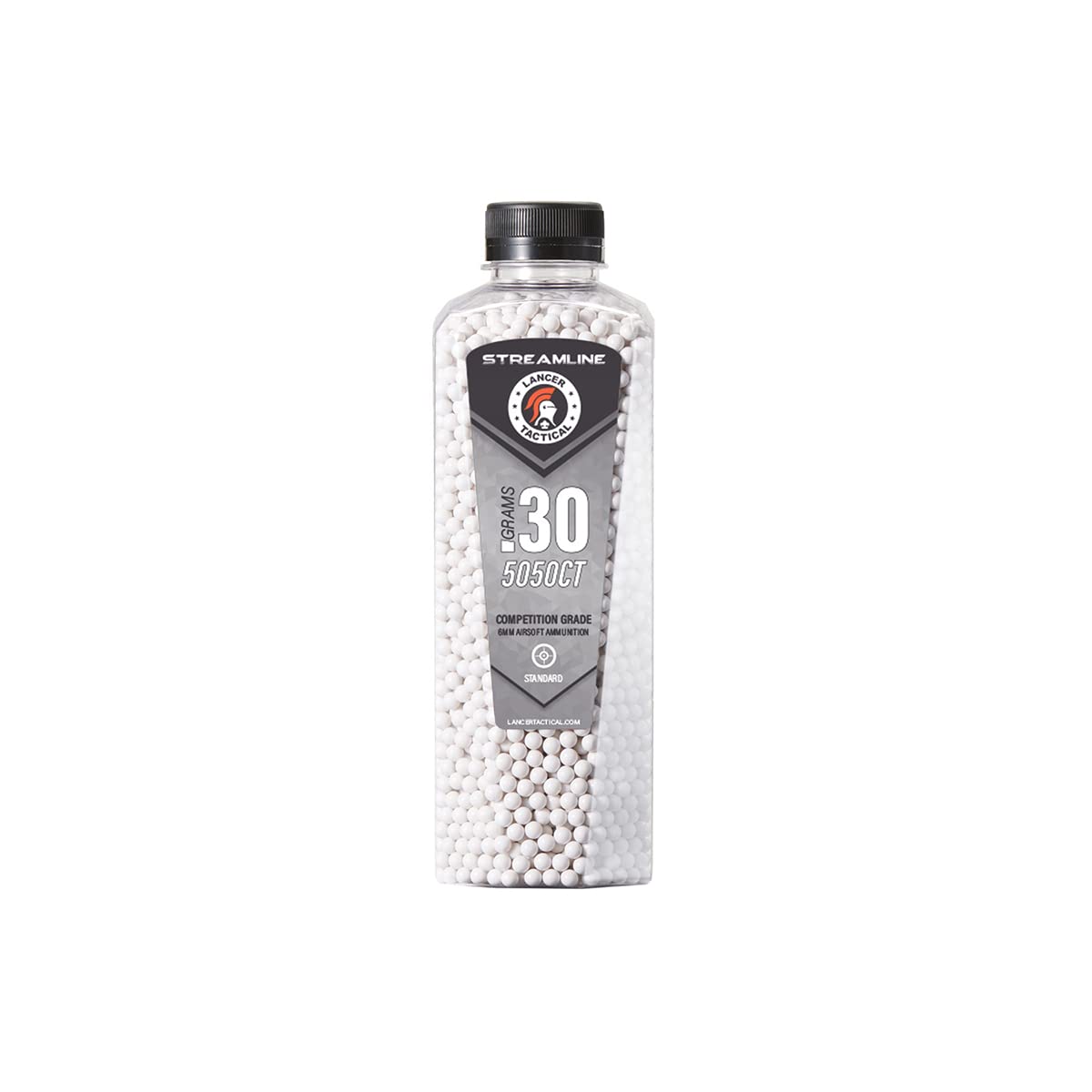 Lancer Tactical front packaging showing 5050 count and weight options for reliable supply