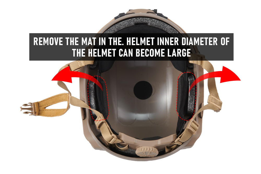 Lancer Tactical helmet worn in airsoft game showing accessory readiness