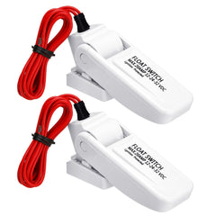 Landhoow front view of two packaged float switches showing ready-to-install convenience