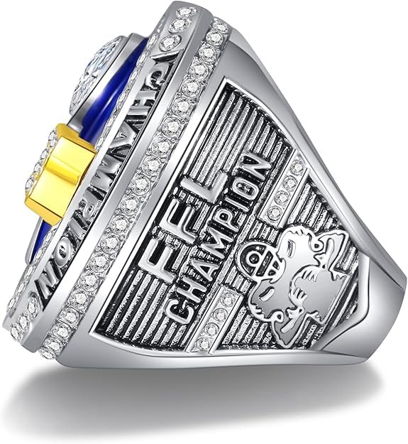 LANGE HOME ring converted to necklace with chain offering wearable display option