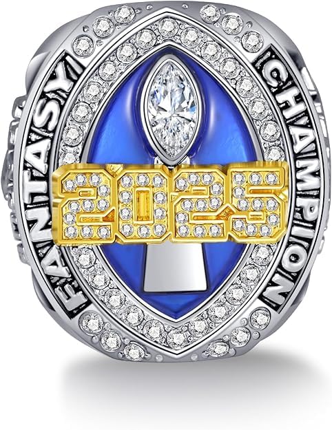 LANGE HOME ring on stand displayed as tabletop trophy enhancing room decor