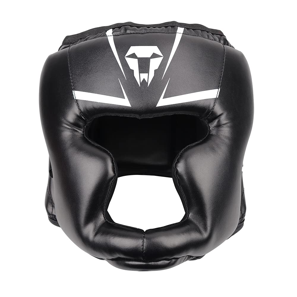 LangRay front view headgear showing full-face protection and fit benefit