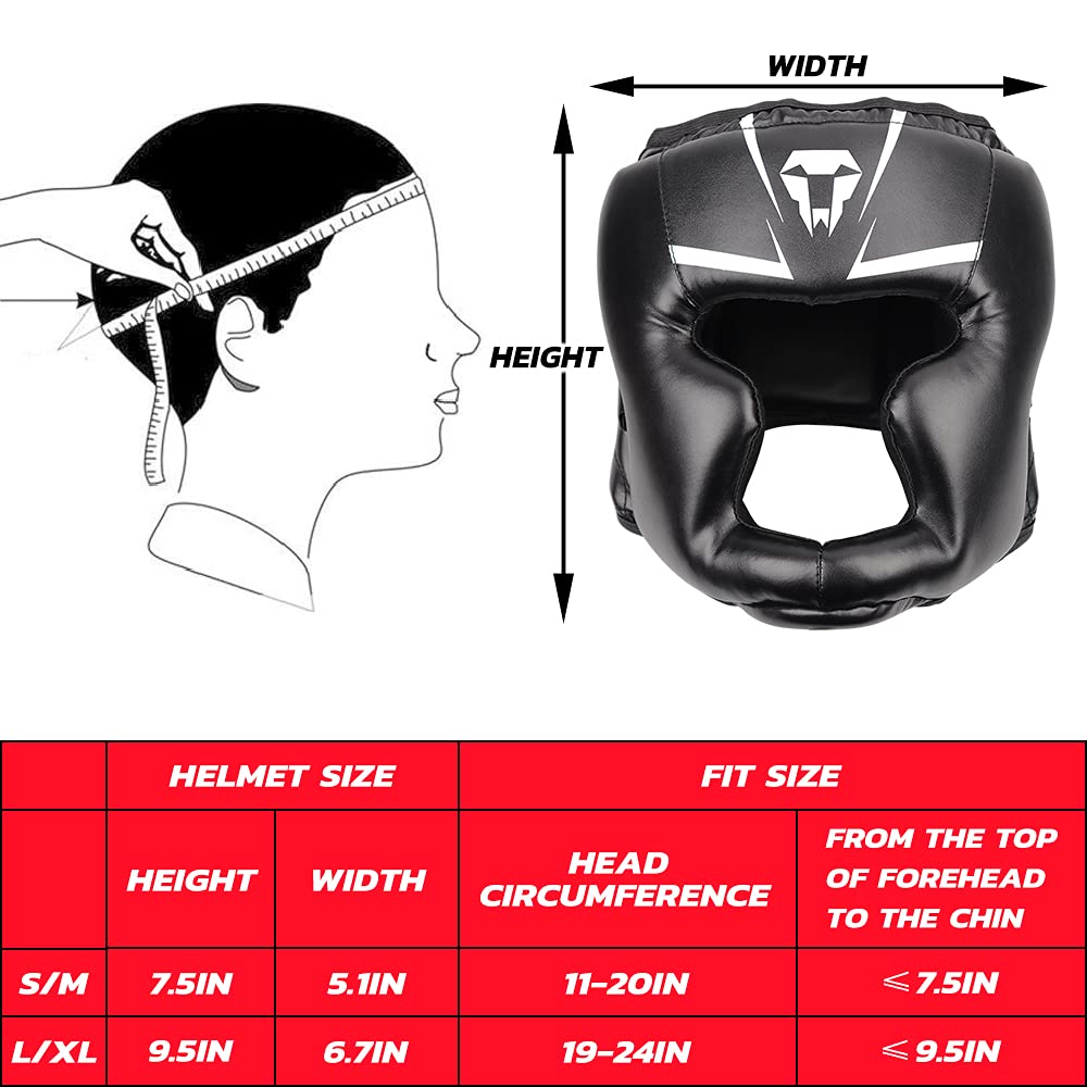 LangRay headgear in use during sparring demonstrating secure performance benefit