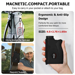 LANTOOCAM showing FlagLock vibration feedback for confirmed pin targeting